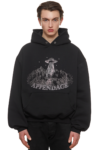 WASHED GREY U.F.O HOODIE – AN – APPENDAGE